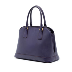 Prada Medium Saffiano Lux Open Promenade Satchel
