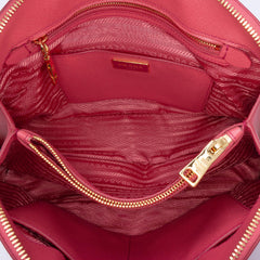 Prada Medium Saffiano Lux Promenade Satchel