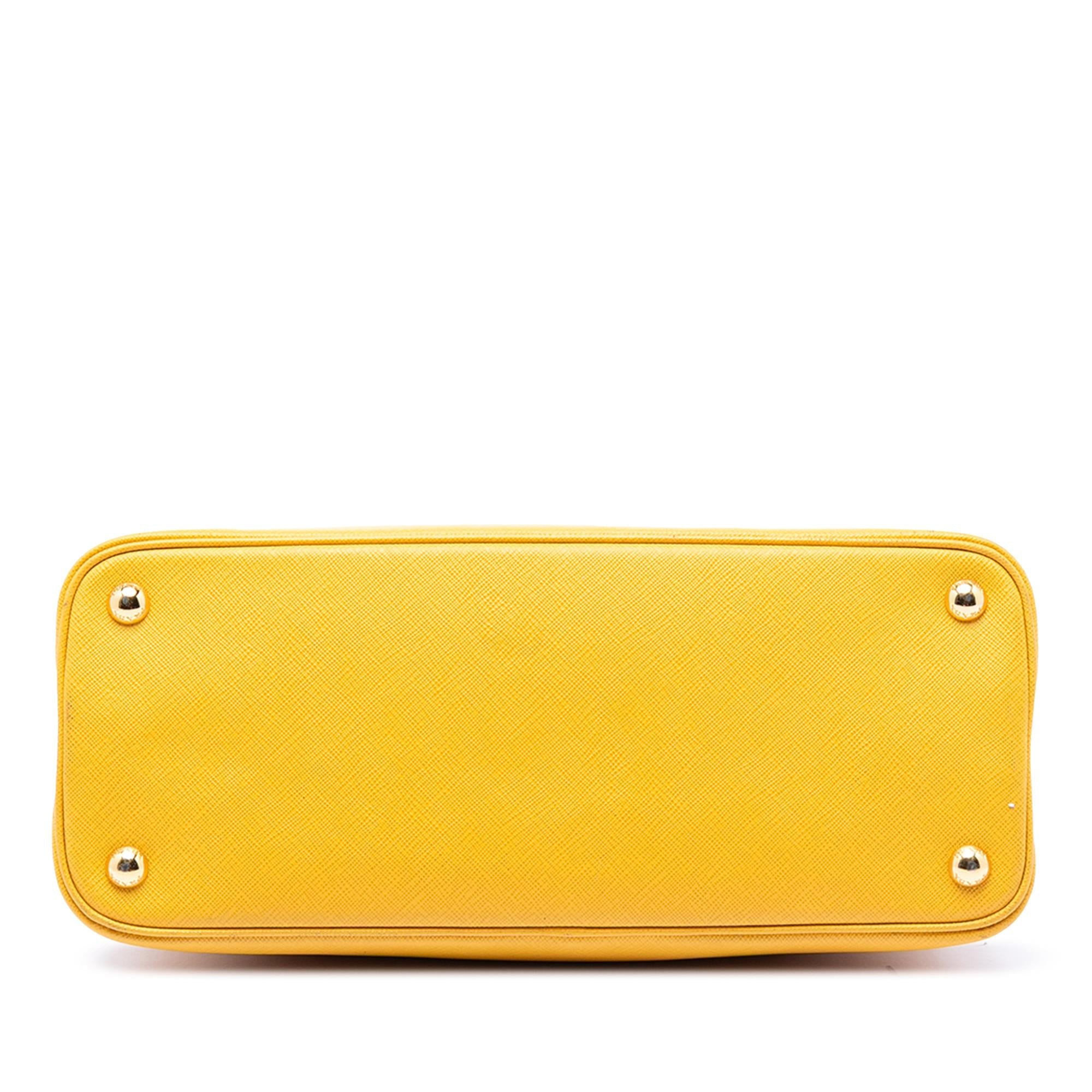 Prada Medium Saffiano Lux Promenade Satchel