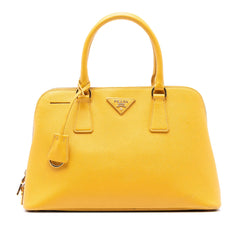 Prada Medium Saffiano Lux Promenade Satchel