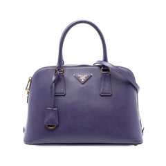 Prada Medium Saffiano Lux Promenade Satchel