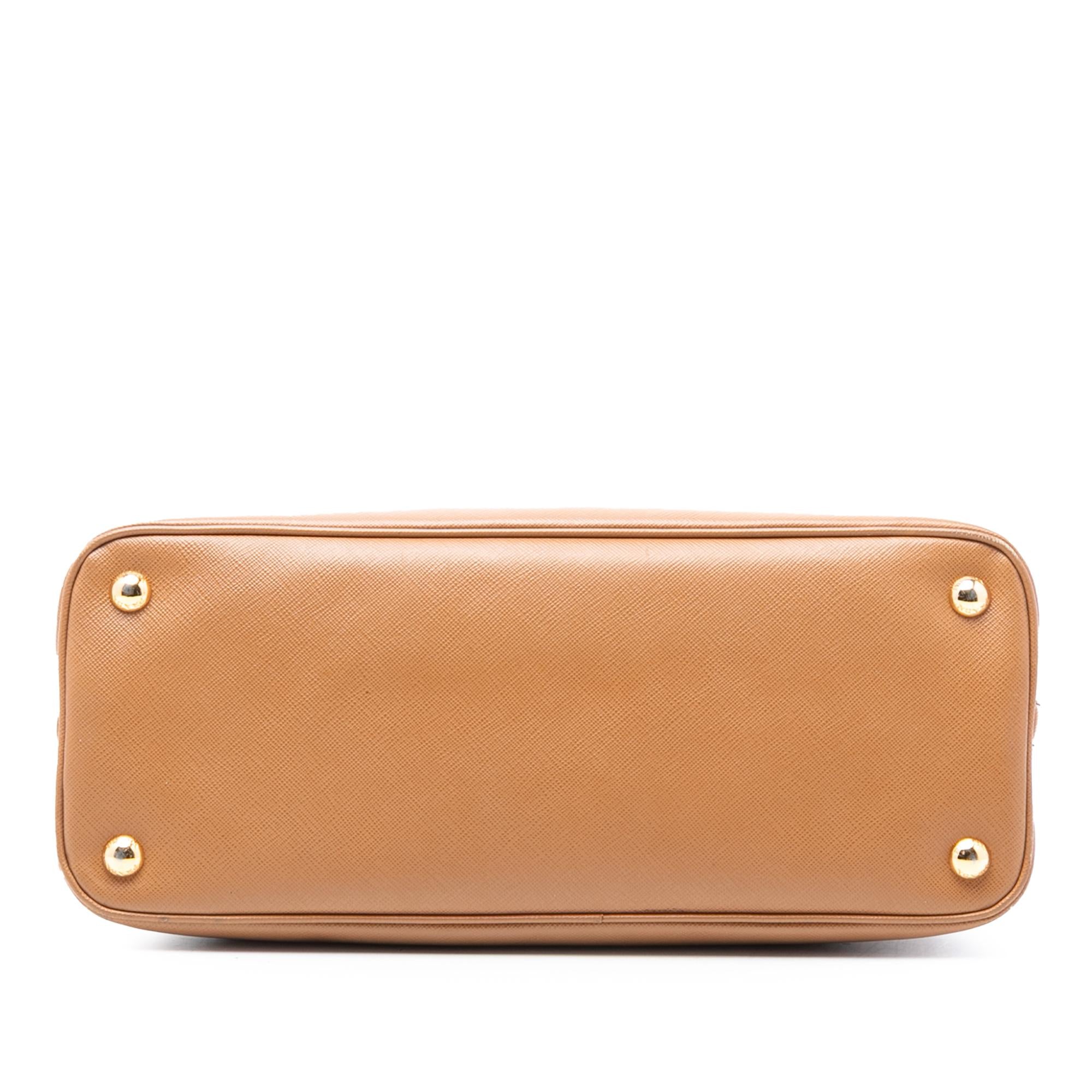 Prada Medium Saffiano Lux Promenade Satchel