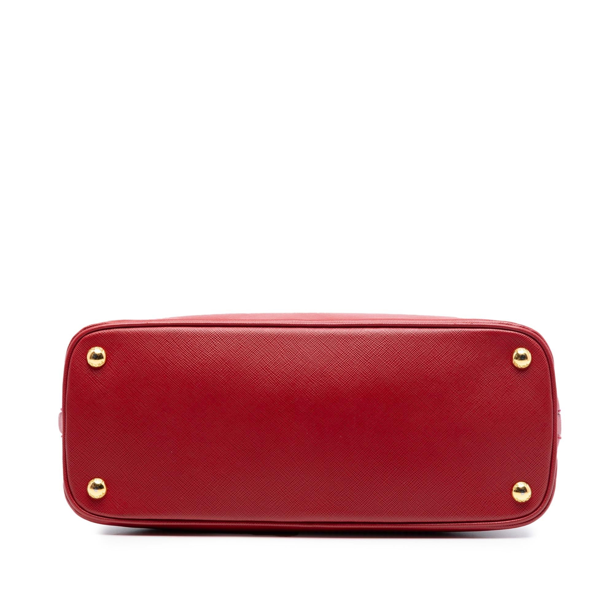 Prada Medium Saffiano Lux Promenade Satchel