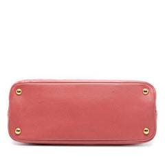 Prada Medium Saffiano Lux Promenade Satchel