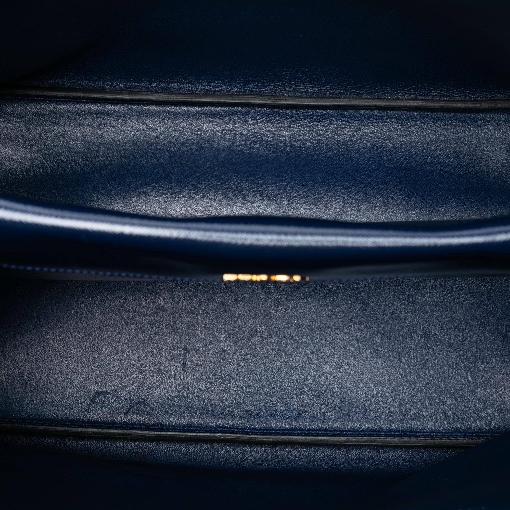 Prada Medium Saffiano Vernice Double Satchel