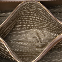 Prada Medium Saffiano Vernice Promenade Satchel