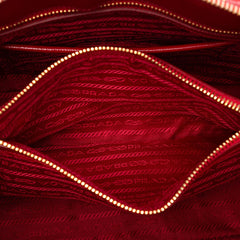 Prada Medium Saffiano Vernice Promenade Satchel
