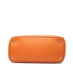 Prada Medium Soft Calf Galleria Double Zip Tote