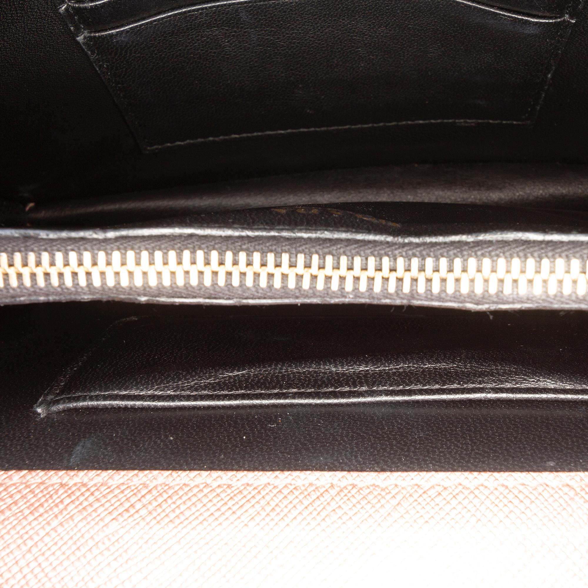 Prada Metallic Saffiano Lux Chain Crossbody