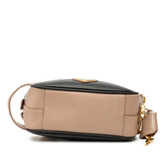 Prada Mini Bicolor Saffiano Lux Satchel