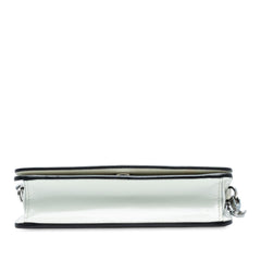 Prada Mini Brushed Leather Chain Crossbody