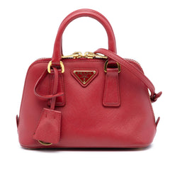 Prada Mini Saffiano Lux Promenade Satchel