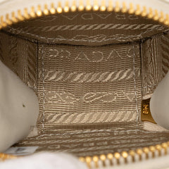 Prada Mini Saffiano Triangle Pouch