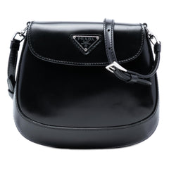Prada Mini Spazzolato Cleo Flap
