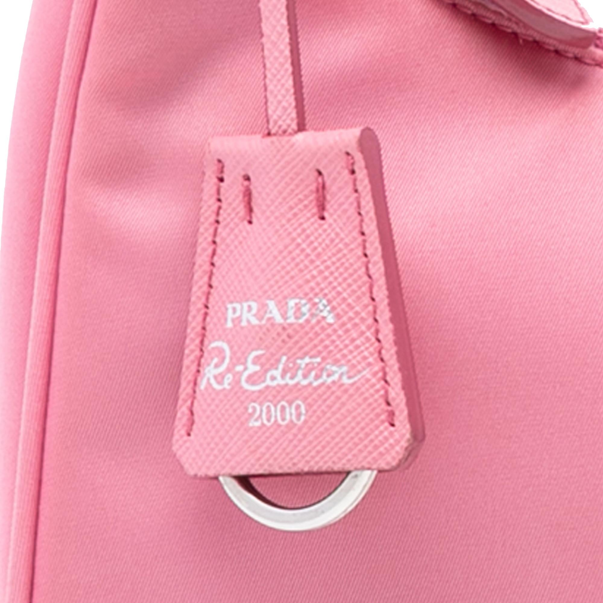 Prada Mini Tessuto Re Edition 2000 Shoulder Bag