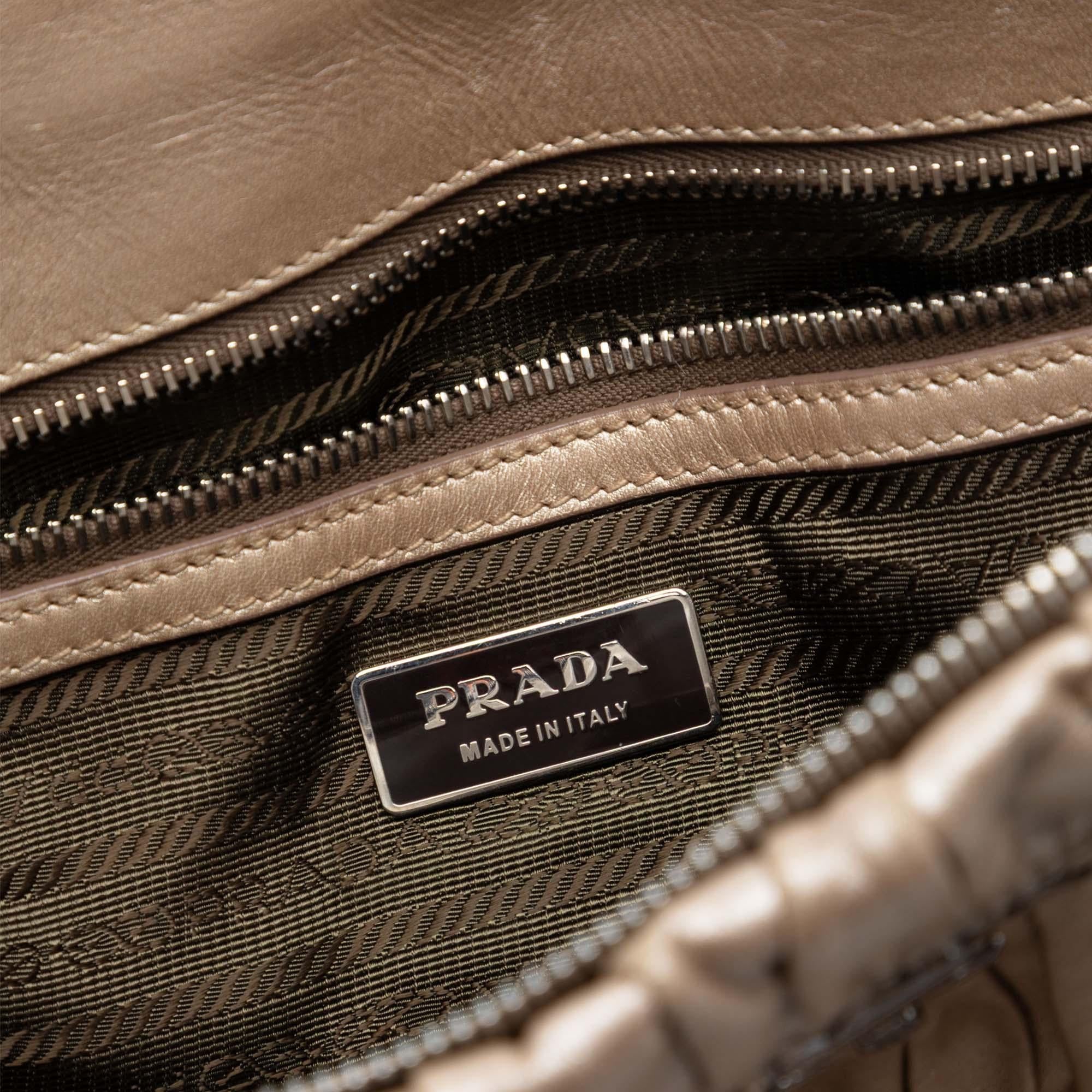 Prada Nappa Gaufre Satchel