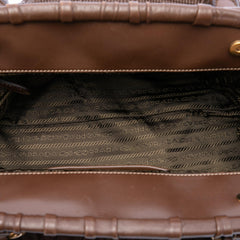 Prada Nappa Gaufre and Tessuto Tote