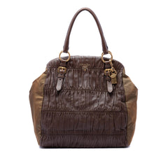 Prada Nappa Gaufre and Tessuto Tote