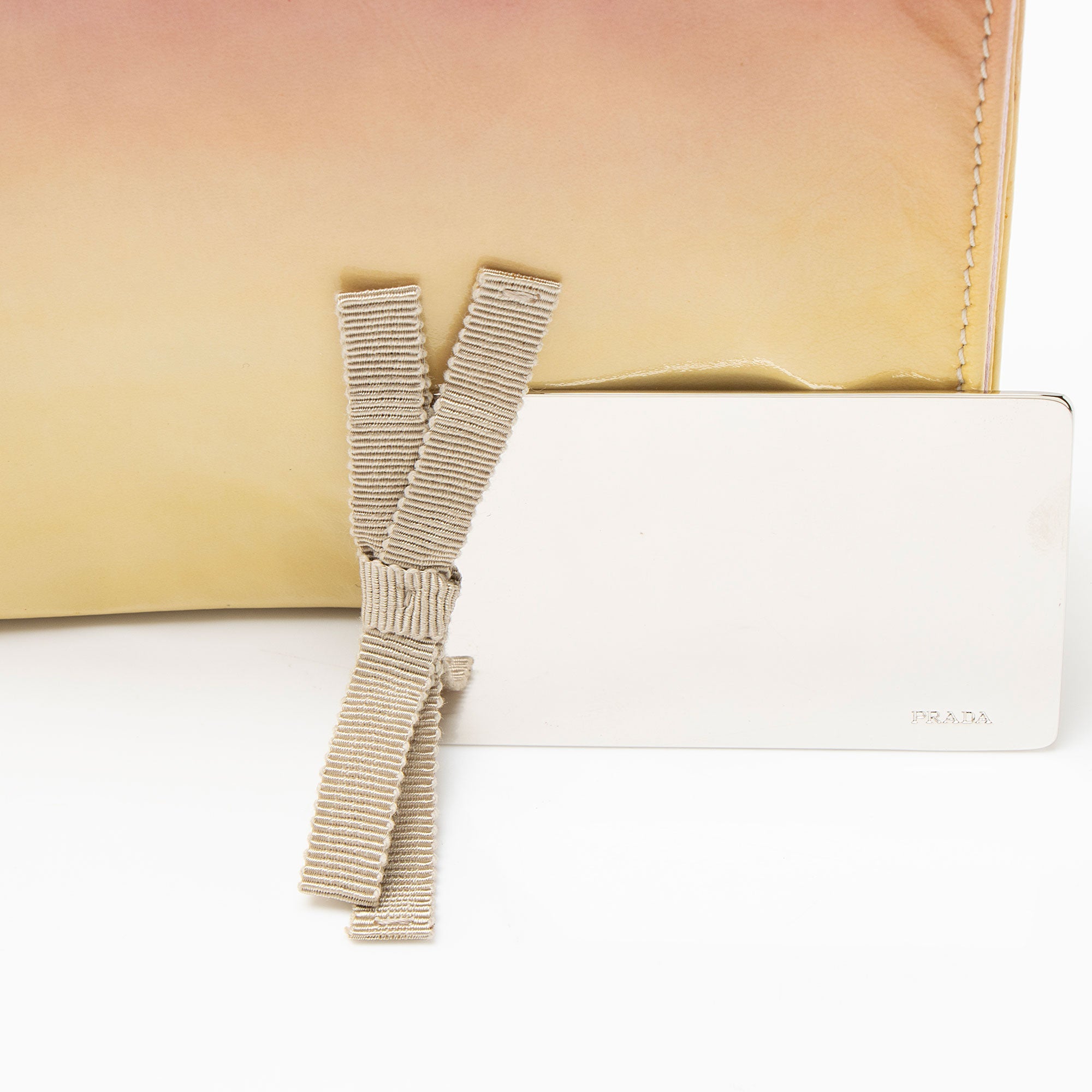 Prada Ombre Vernice Sfumata Clutch