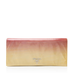 Prada Ombre Vernice Sfumata Clutch