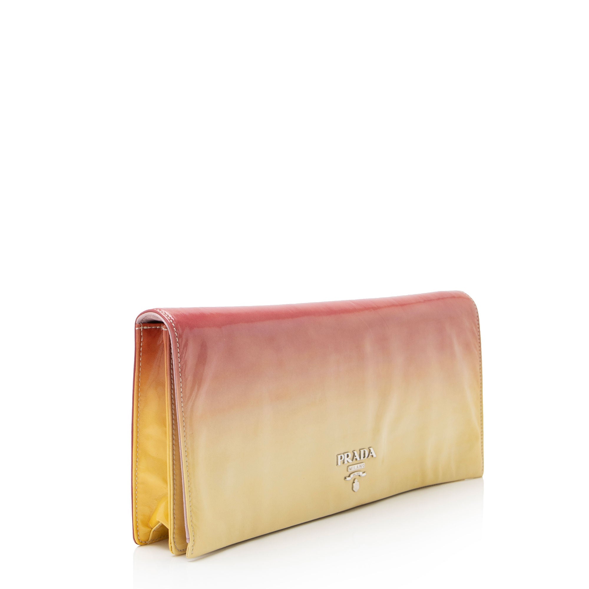 Prada Ombre Vernice Sfumata Clutch