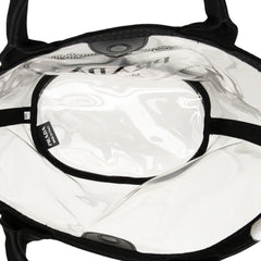 Prada PVC Canapa Logo Satchel
