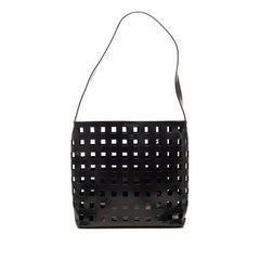 Prada Perforated Leather Shoulder Bag