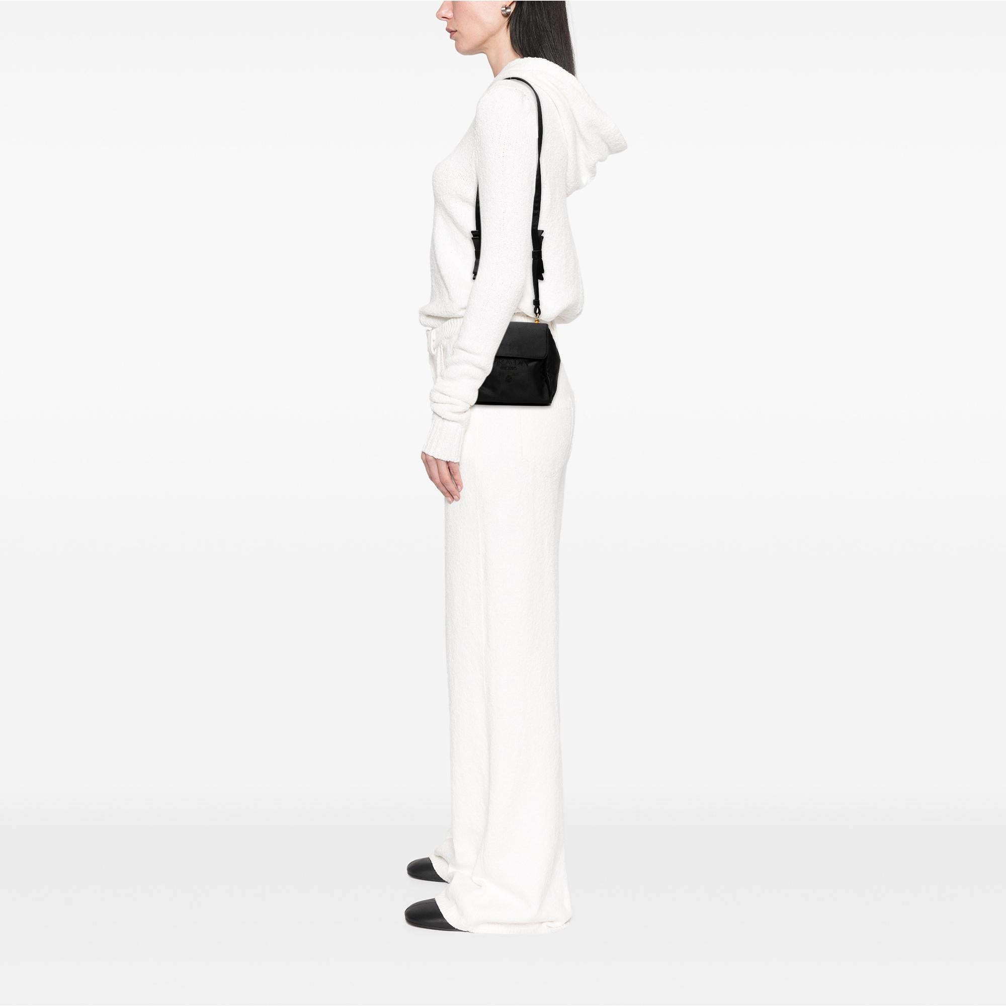 Prada Raso Logo Crossbody