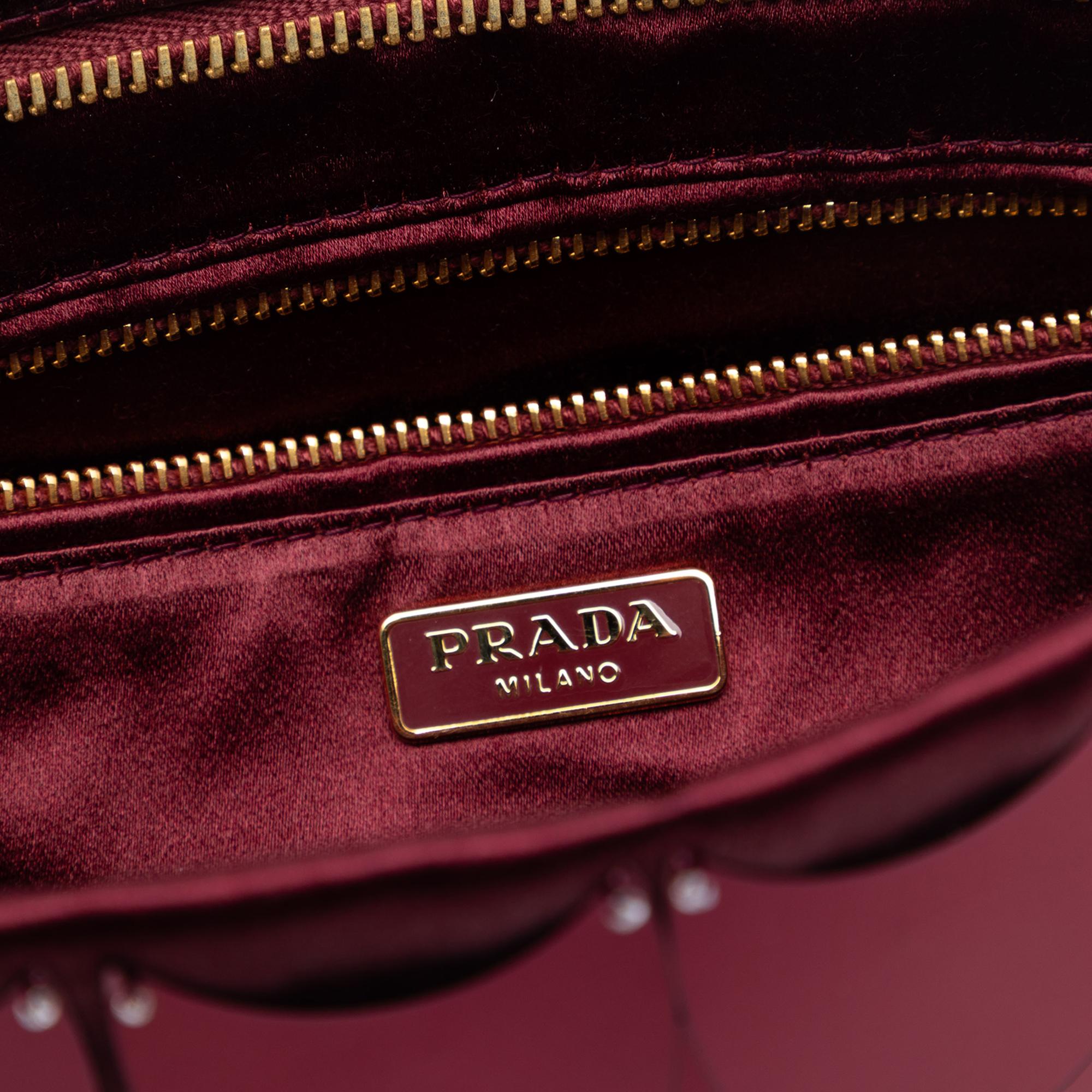Prada Raso Paillettes Clutch