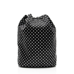 Prada Re-Nylon Crystal Embellished Drawstring Pouch