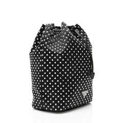 Prada Re-Nylon Crystal Embellished Drawstring Pouch