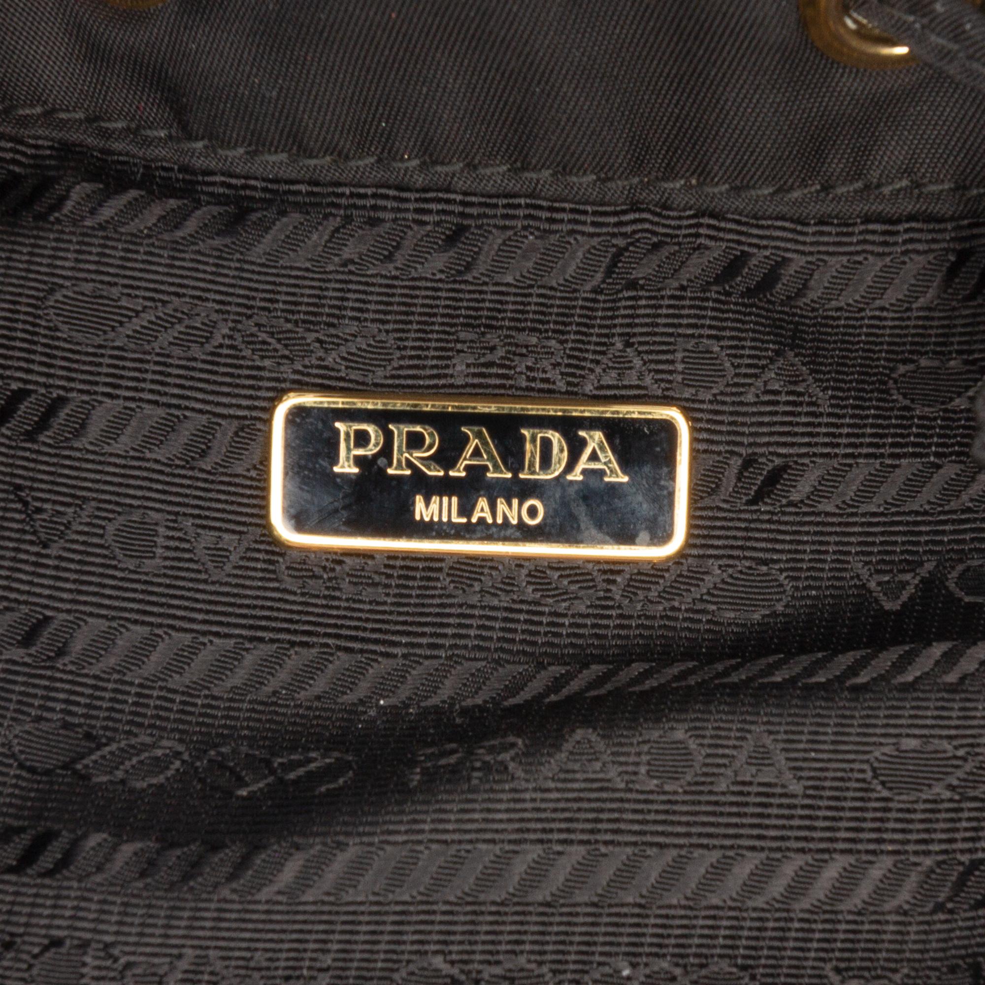 Prada Re Nylon Duet Bucket Bag