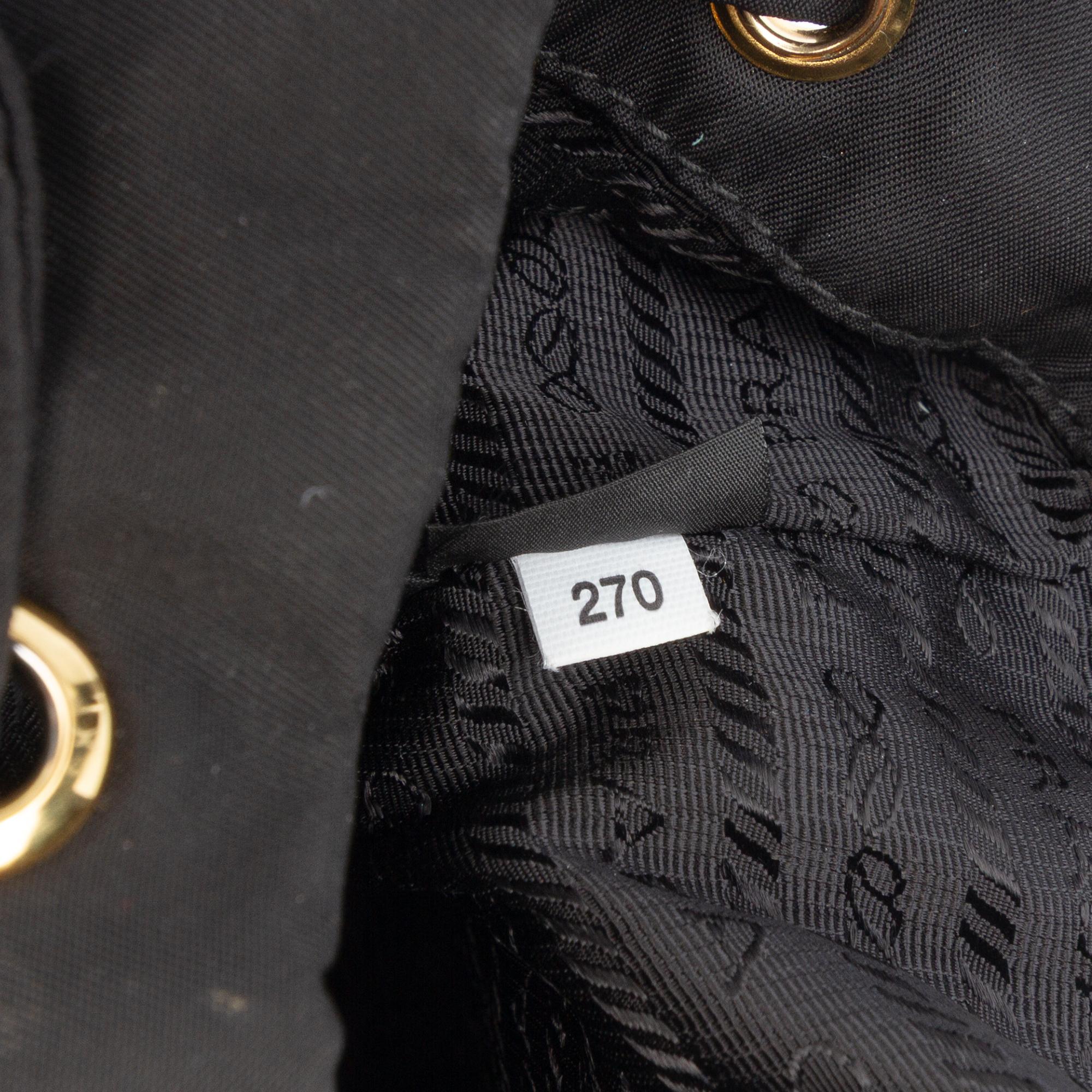 Prada Re Nylon Duet Bucket Bag
