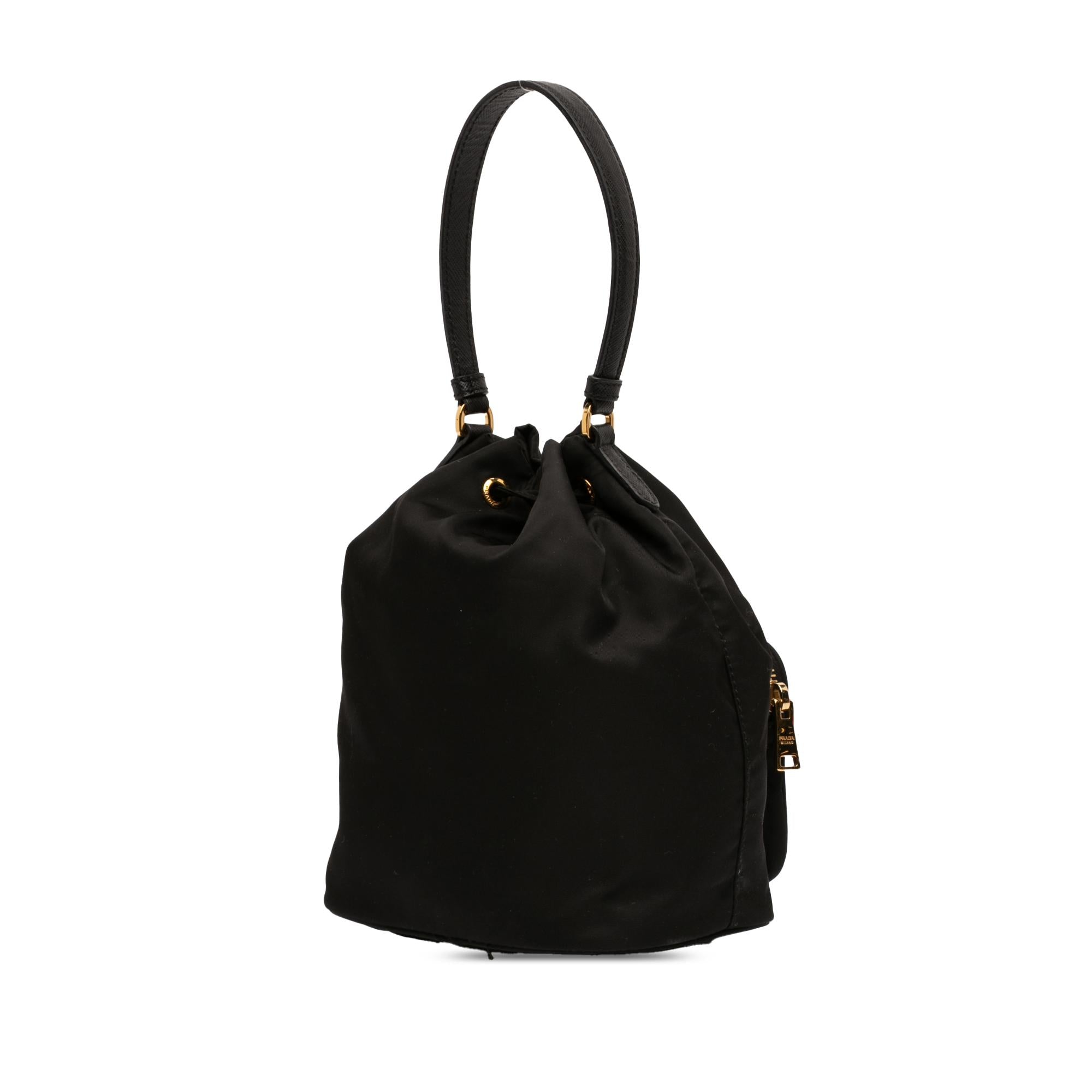Prada Re Nylon Duet Bucket Bag