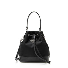 Prada Re-Nylon Top Handle Mini Bucket Bag