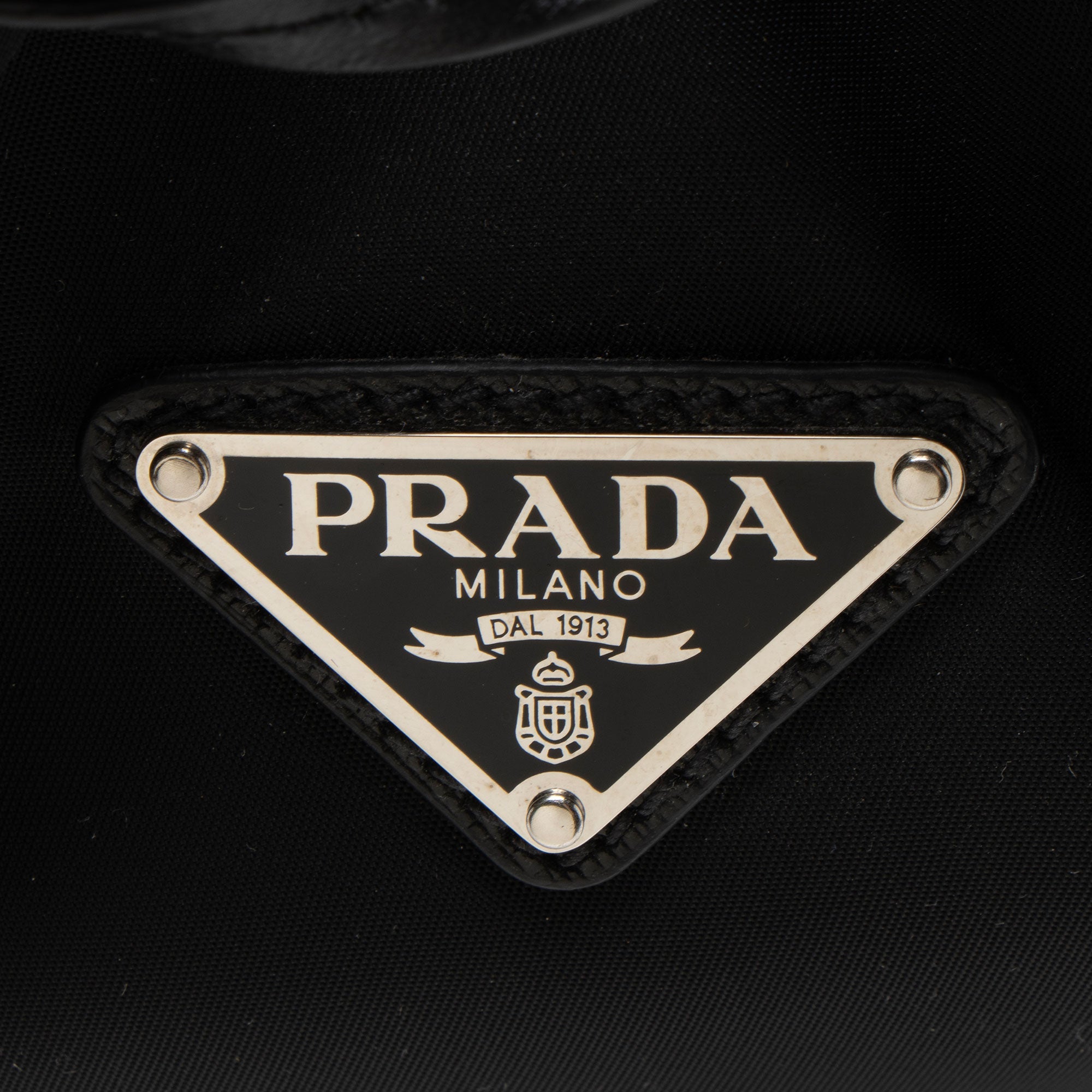 Prada Re-Nylon Top Handle Mini Bucket Bag