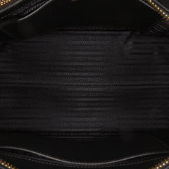 Prada Saffiano And City Calf Esplanade Satchel