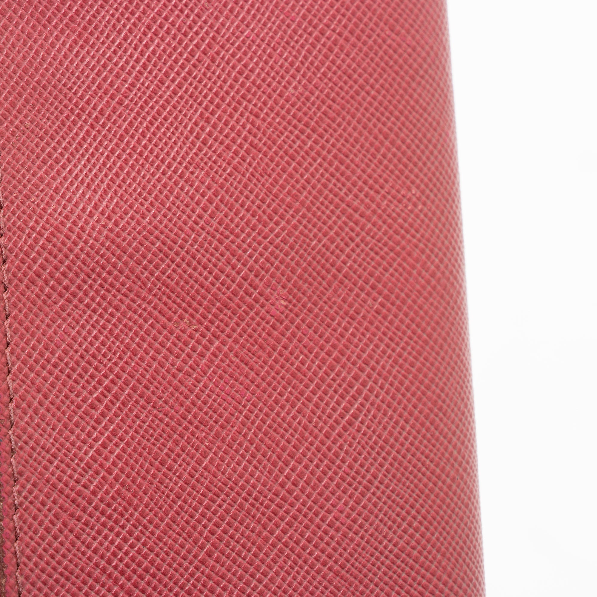 Prada Saffiano Bow Continental Wallet