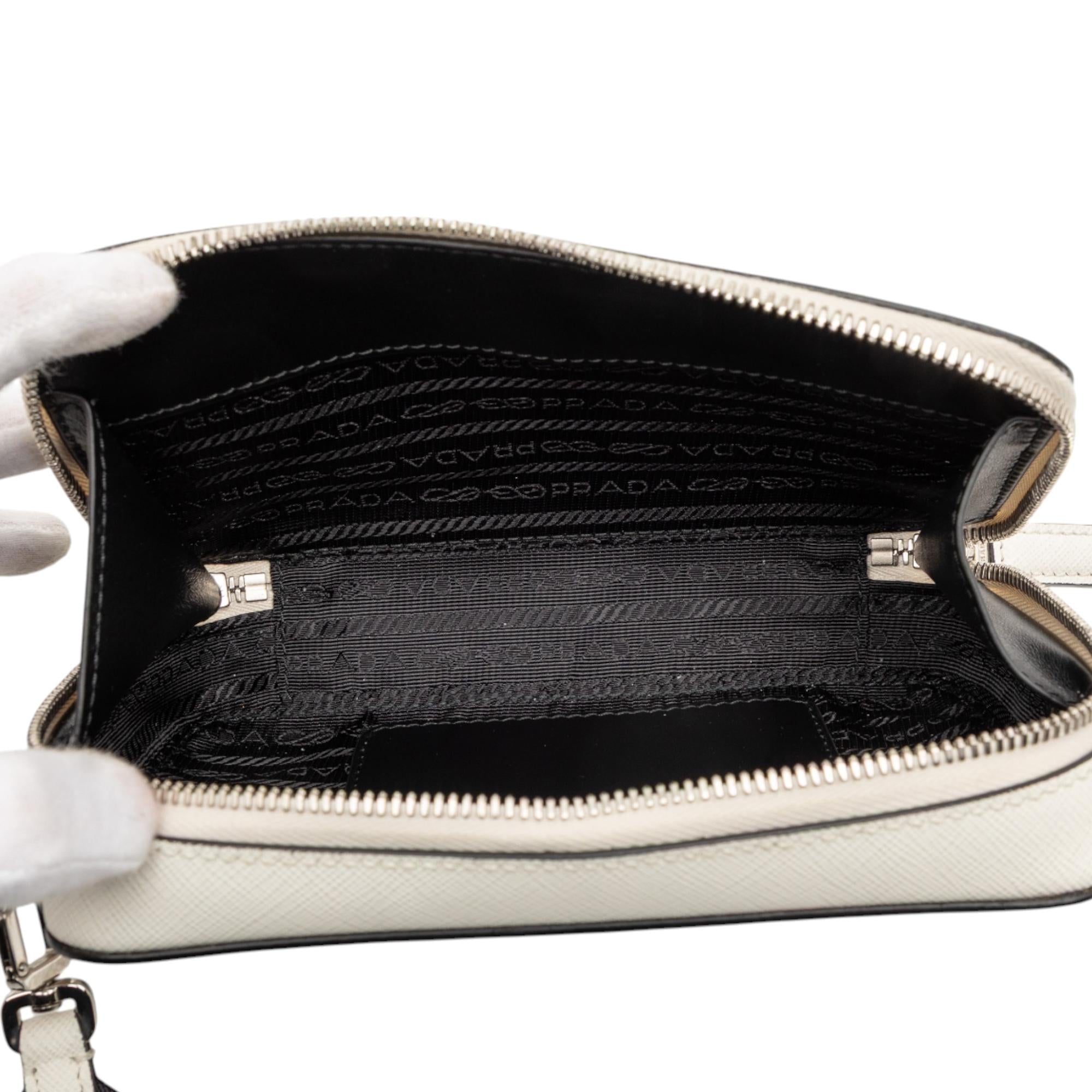 Prada Saffiano Brique Crossbody