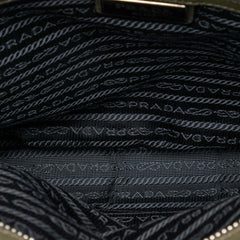 Prada Saffiano Brique Zip Top Crossbody