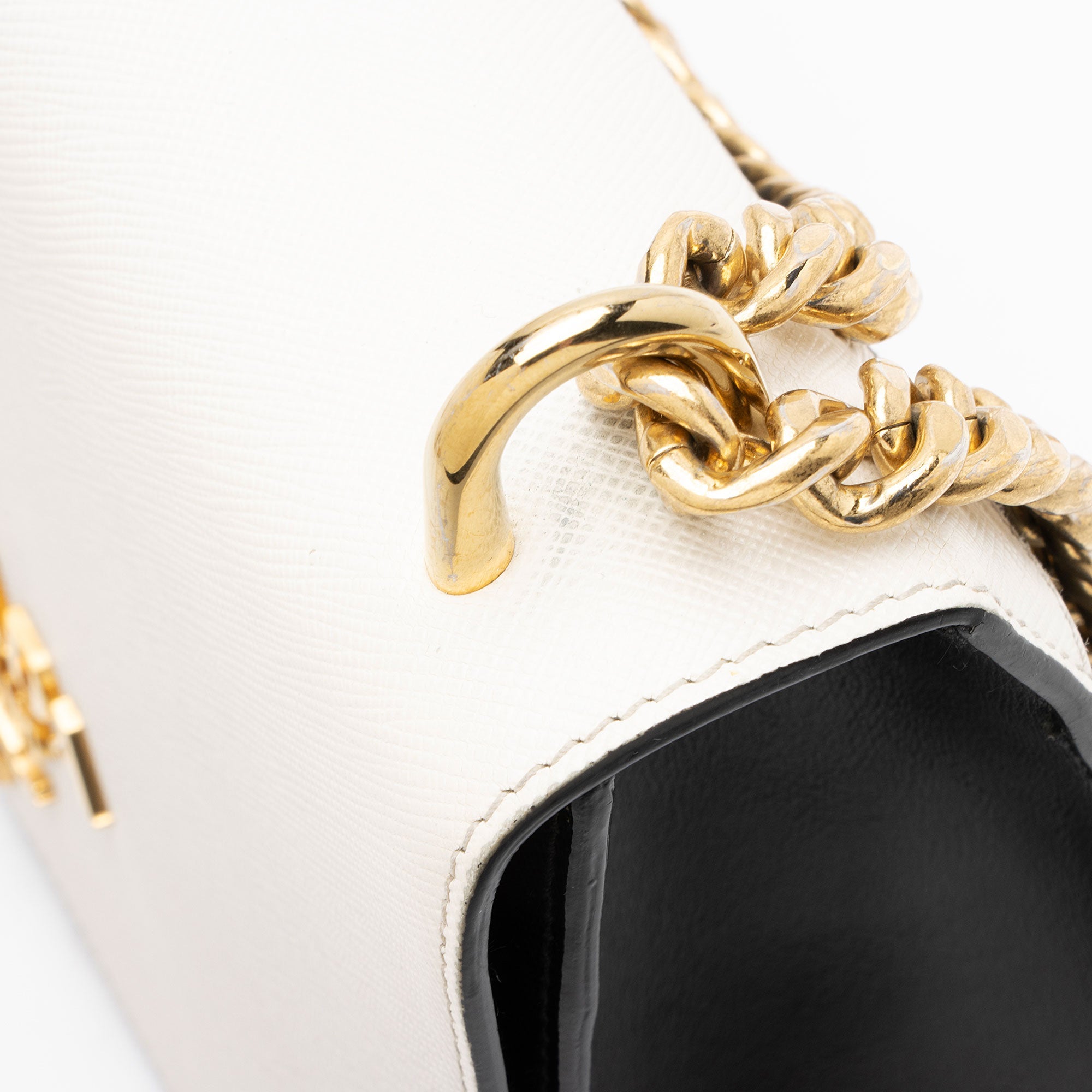Prada Saffiano Chain Small Shoulder Bag