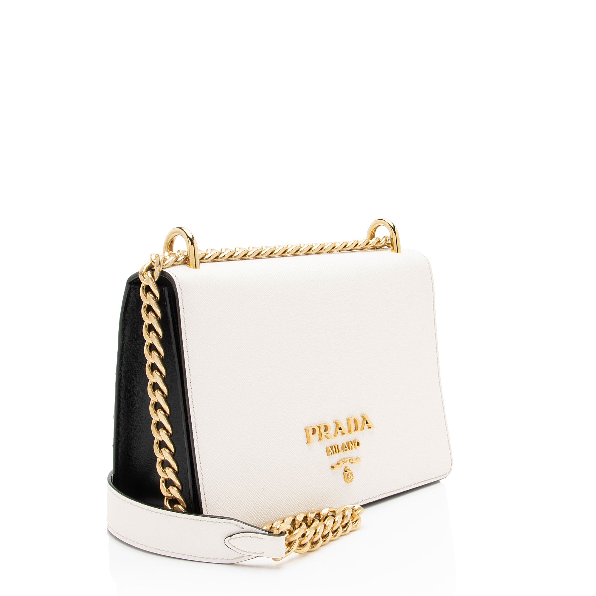 Prada Saffiano Chain Small Shoulder Bag