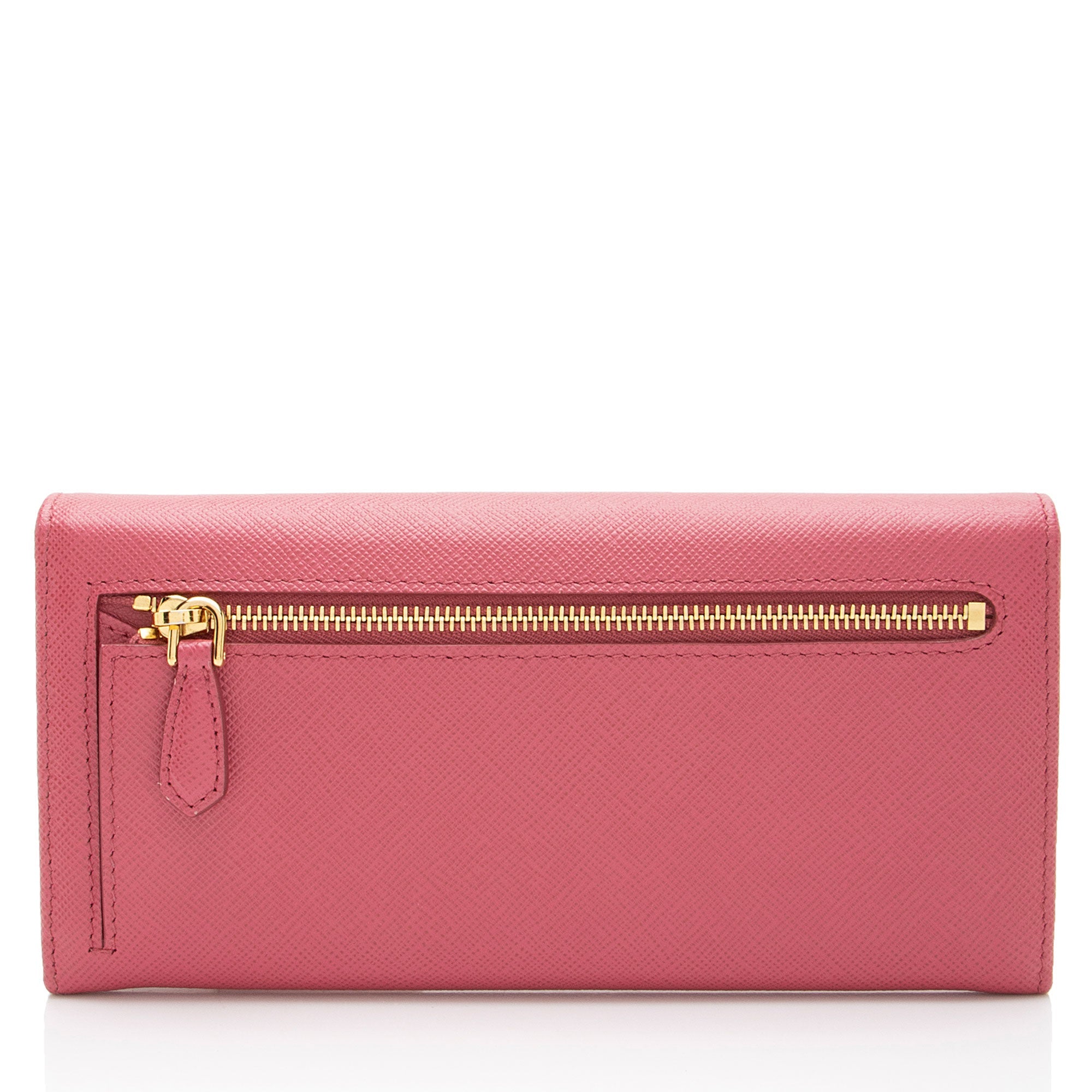 Prada Saffiano Continental Wallet