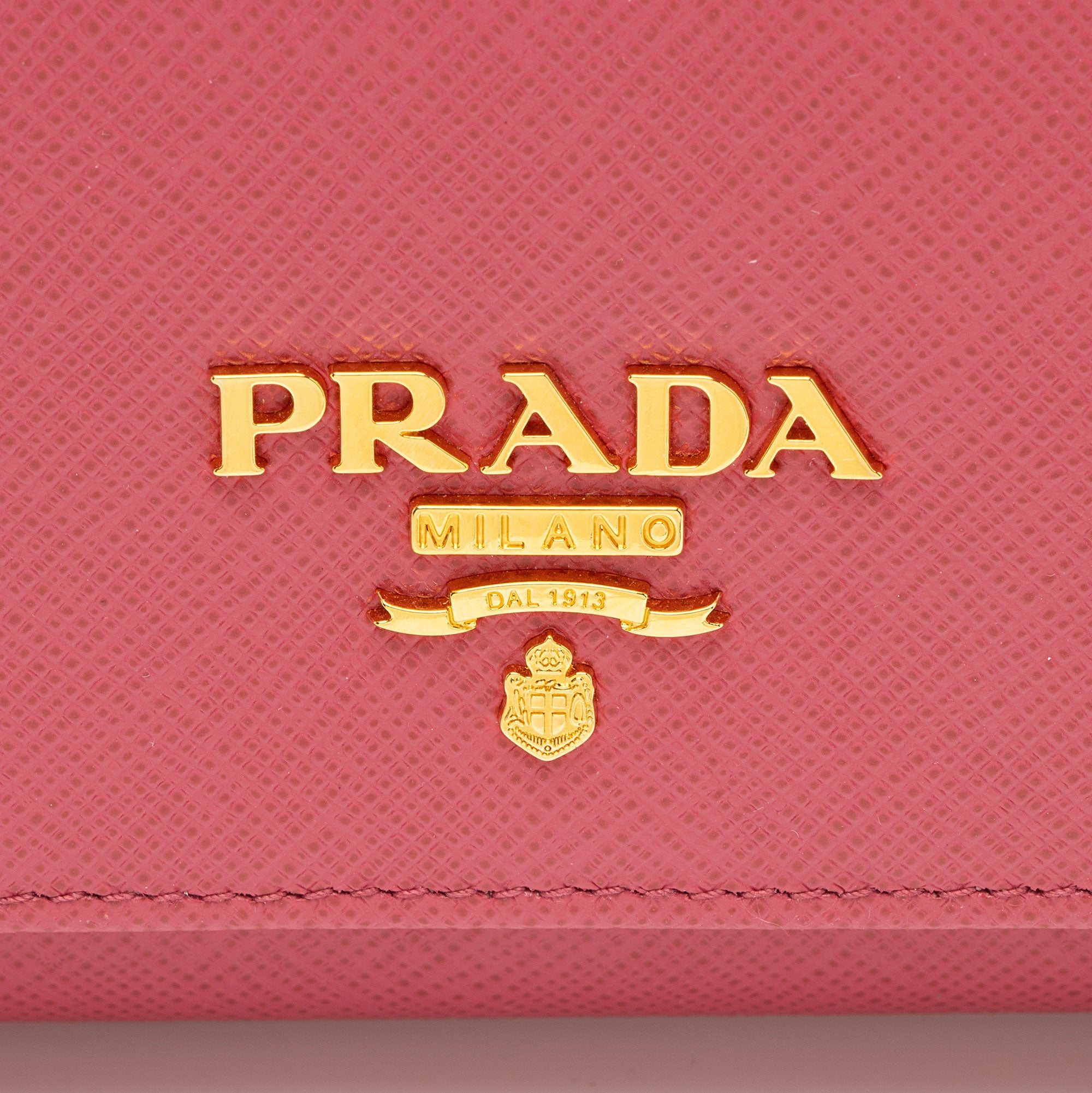 Prada Saffiano Continental Wallet