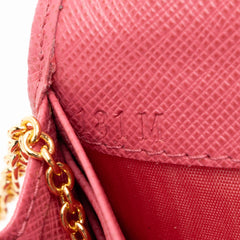 Prada Saffiano Continental Wallet