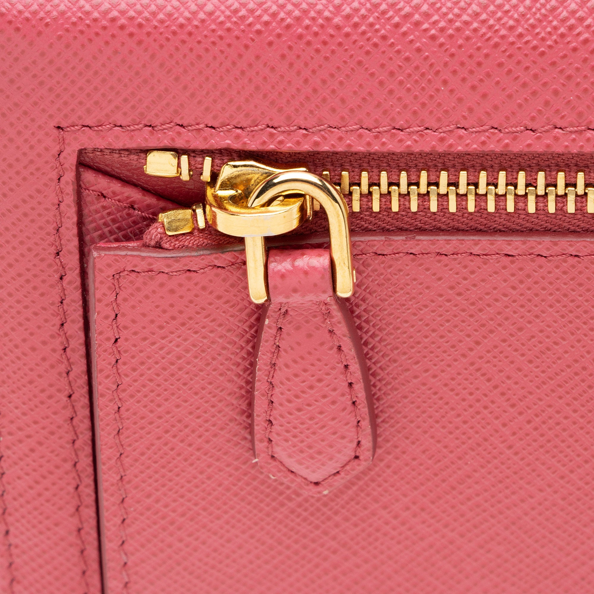 Prada Saffiano Continental Wallet