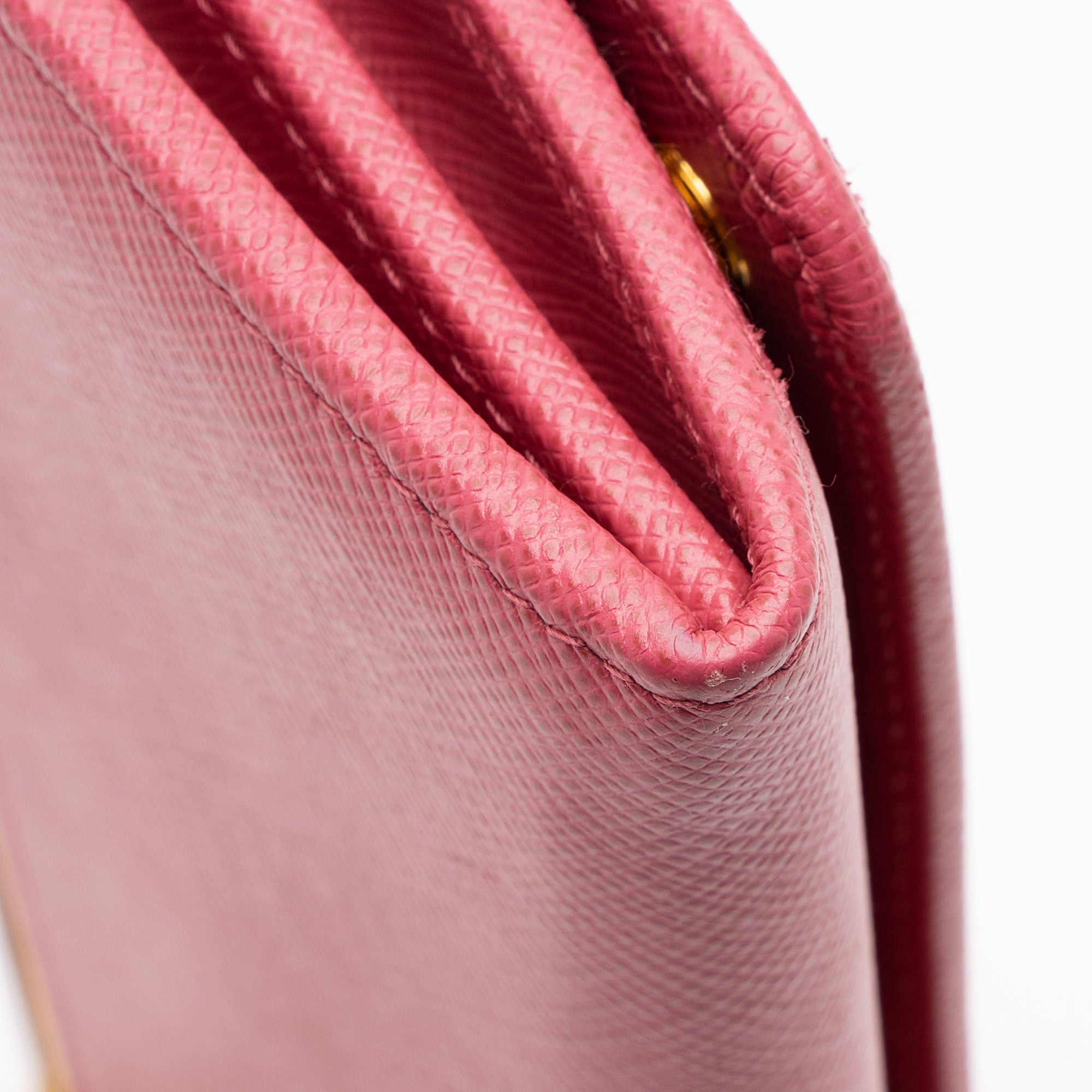 Prada Saffiano Continental Wallet