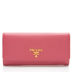 Prada Saffiano Continental Wallet