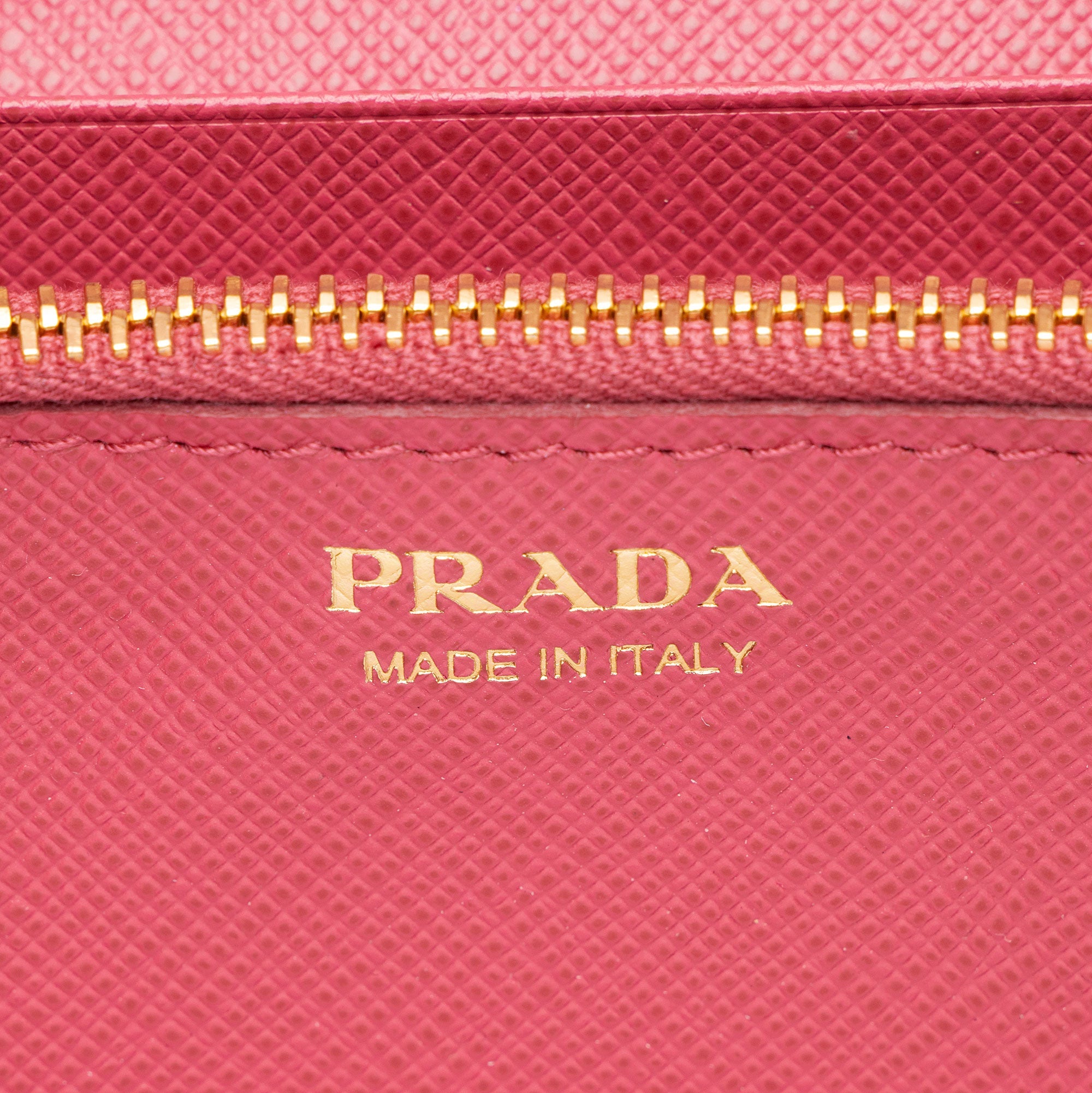 Prada Saffiano Continental Wallet