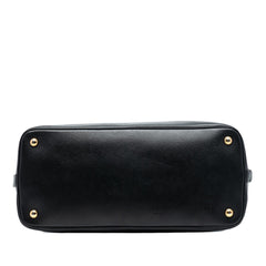 Prada Saffiano Cuir Convertible Top Handle Bag